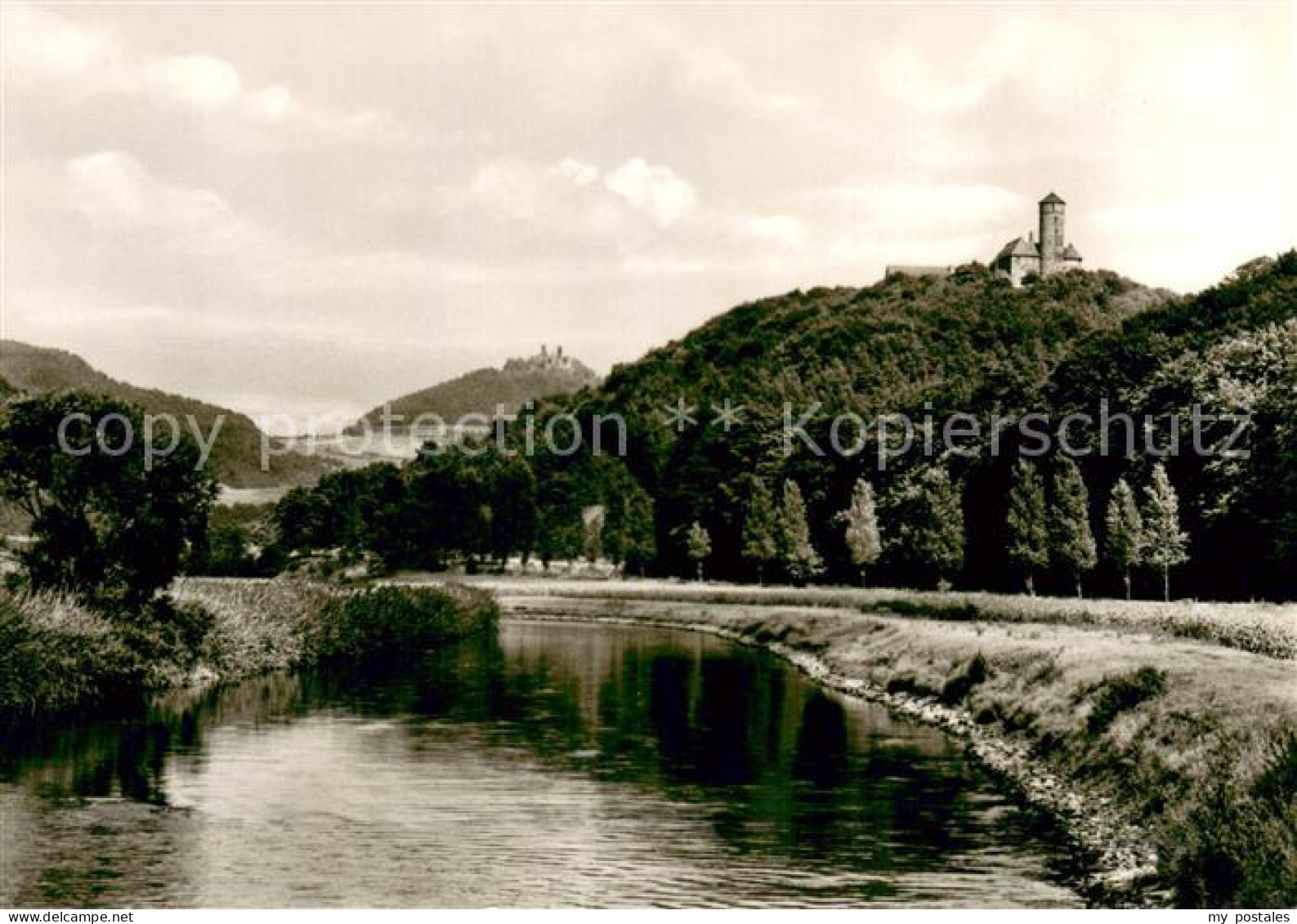 73672308 Wendershausen Witzenhausen Werrapartie Mit Schlossblick Wendershausen - Witzenhausen