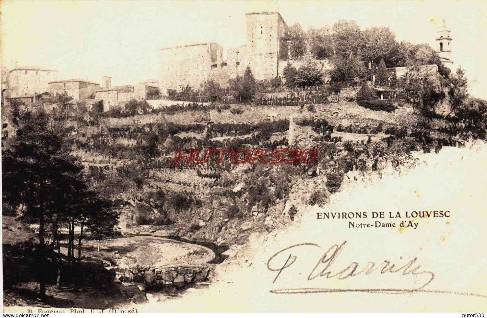 CPA LA LOUVESC - NOTRE DAME D'AY - La Louvesc