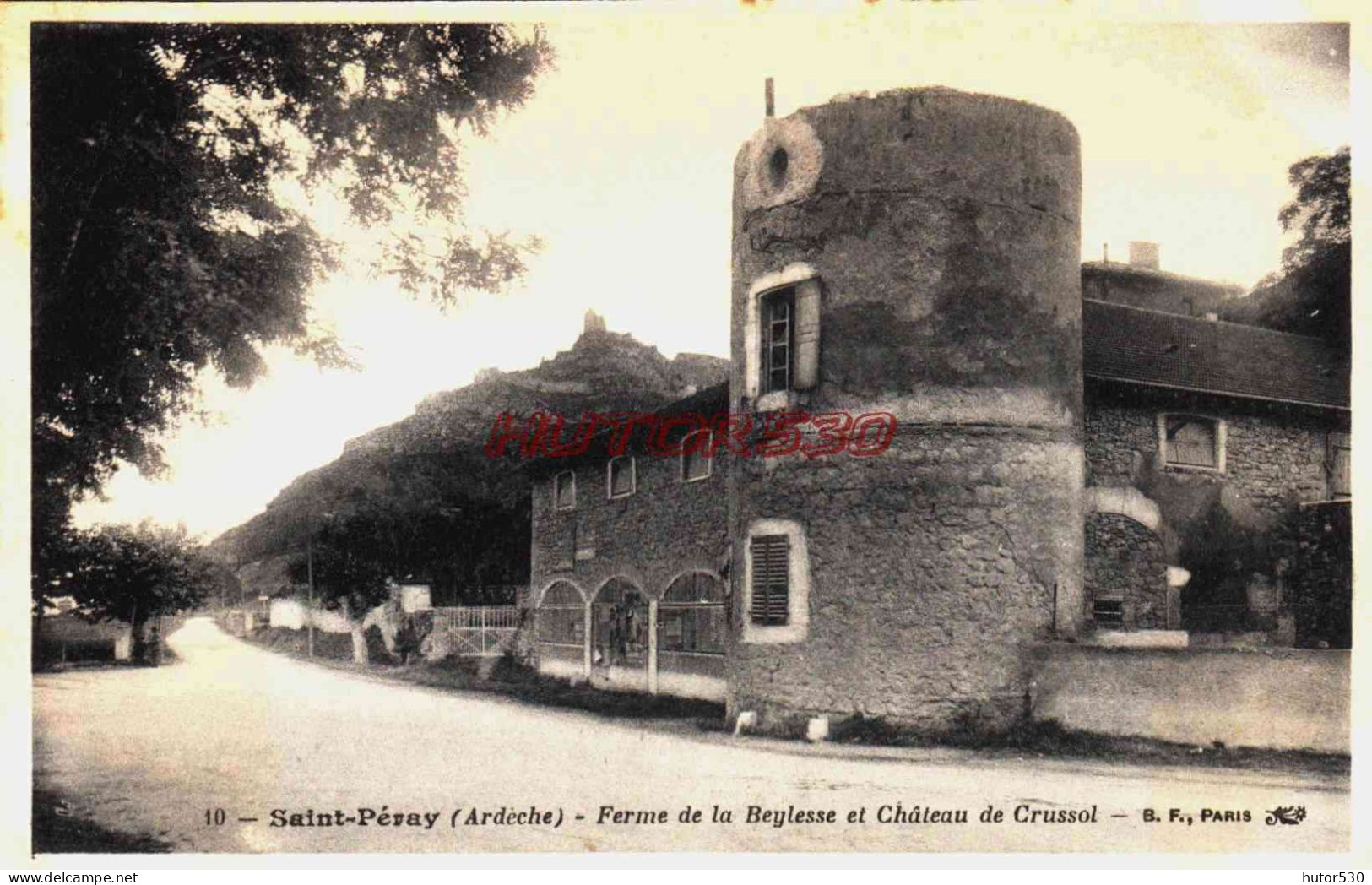 CPA SAINT PERAY - ARDECHE - FERME DE LA BEYLESSE - Saint Péray