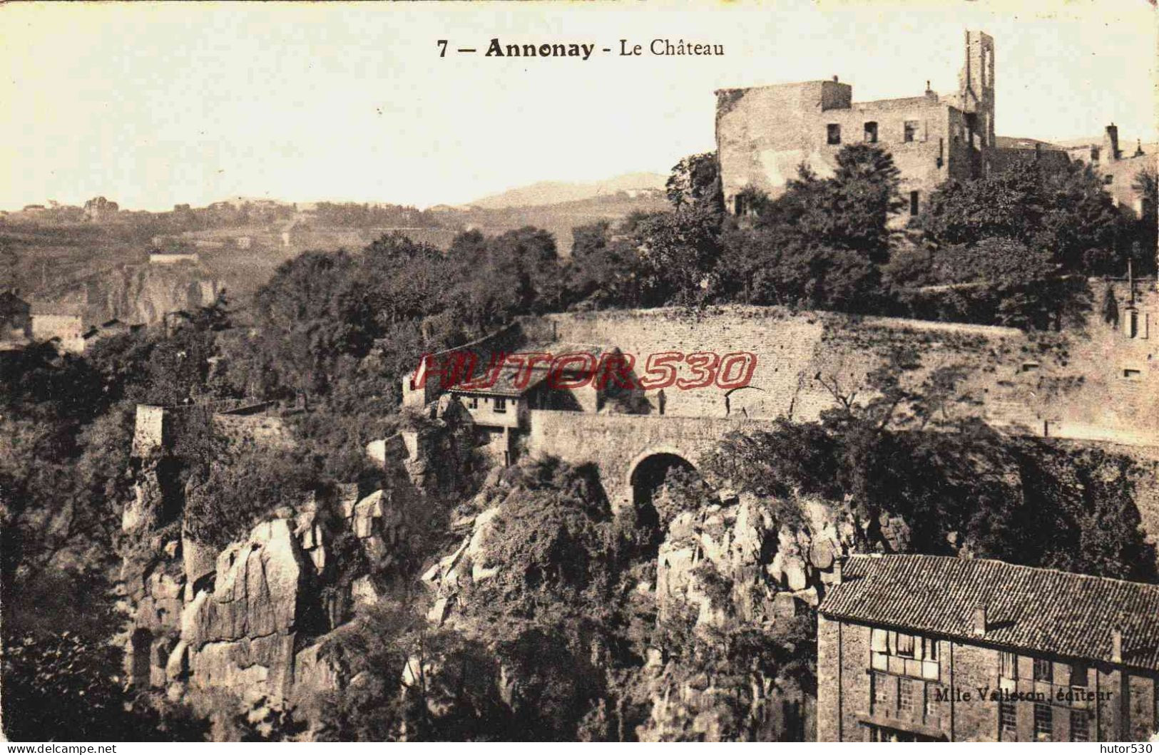 CPA ANNONAY - LE CHATEAU - Annonay