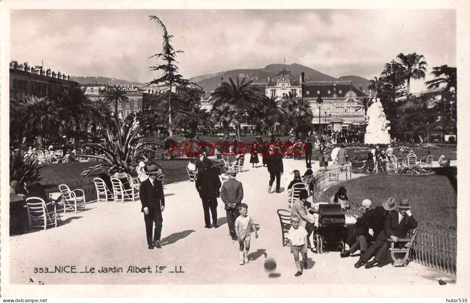 CPSM NICE - LE JARDIN ALBERT 1ER - Parques, Jardines