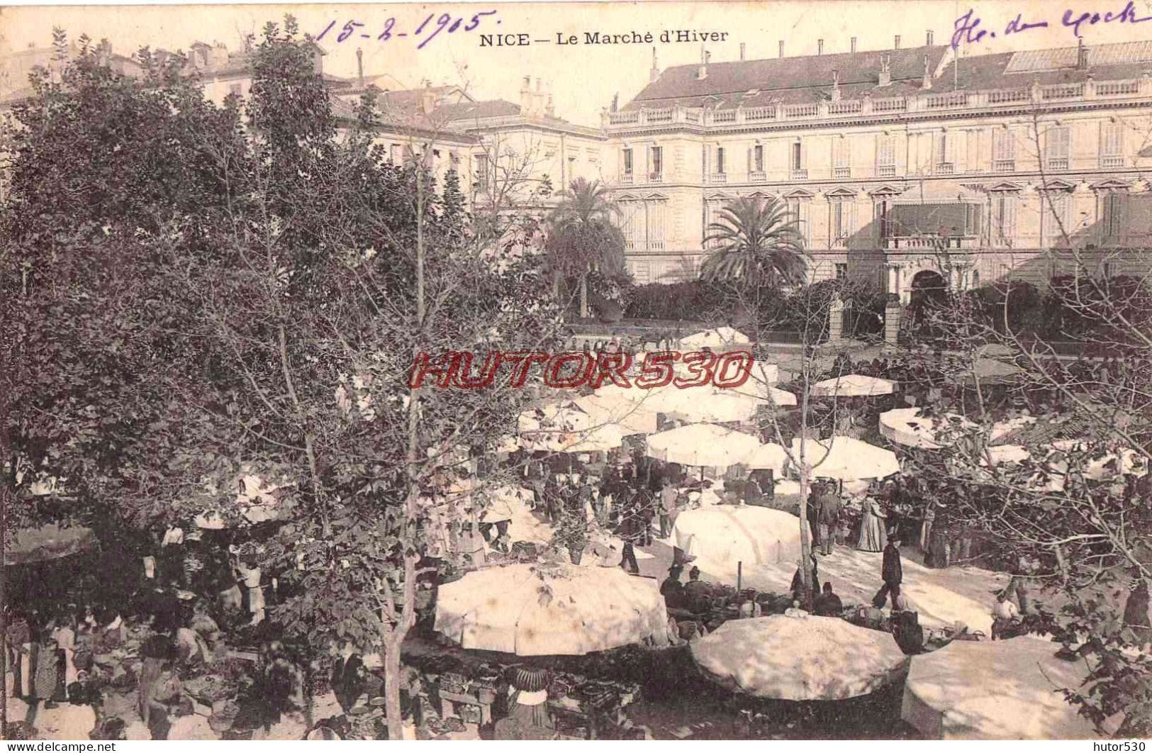 CPA NICE - LE MARCHE D'HIVER - Markets, Festivals