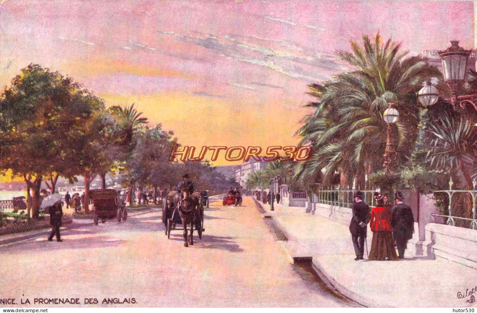 CPA NICE - LA PROMENADE DES ANGLAIS - Otros & Sin Clasificación