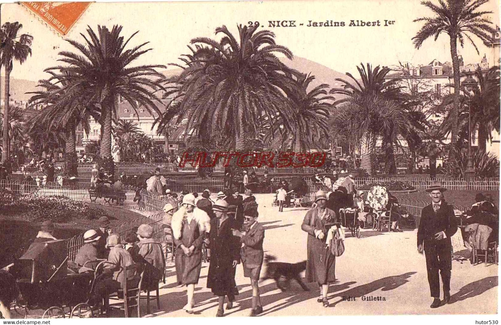 CPA NICE - JARDINS ALBERT 1ER - Parchi E Giardini