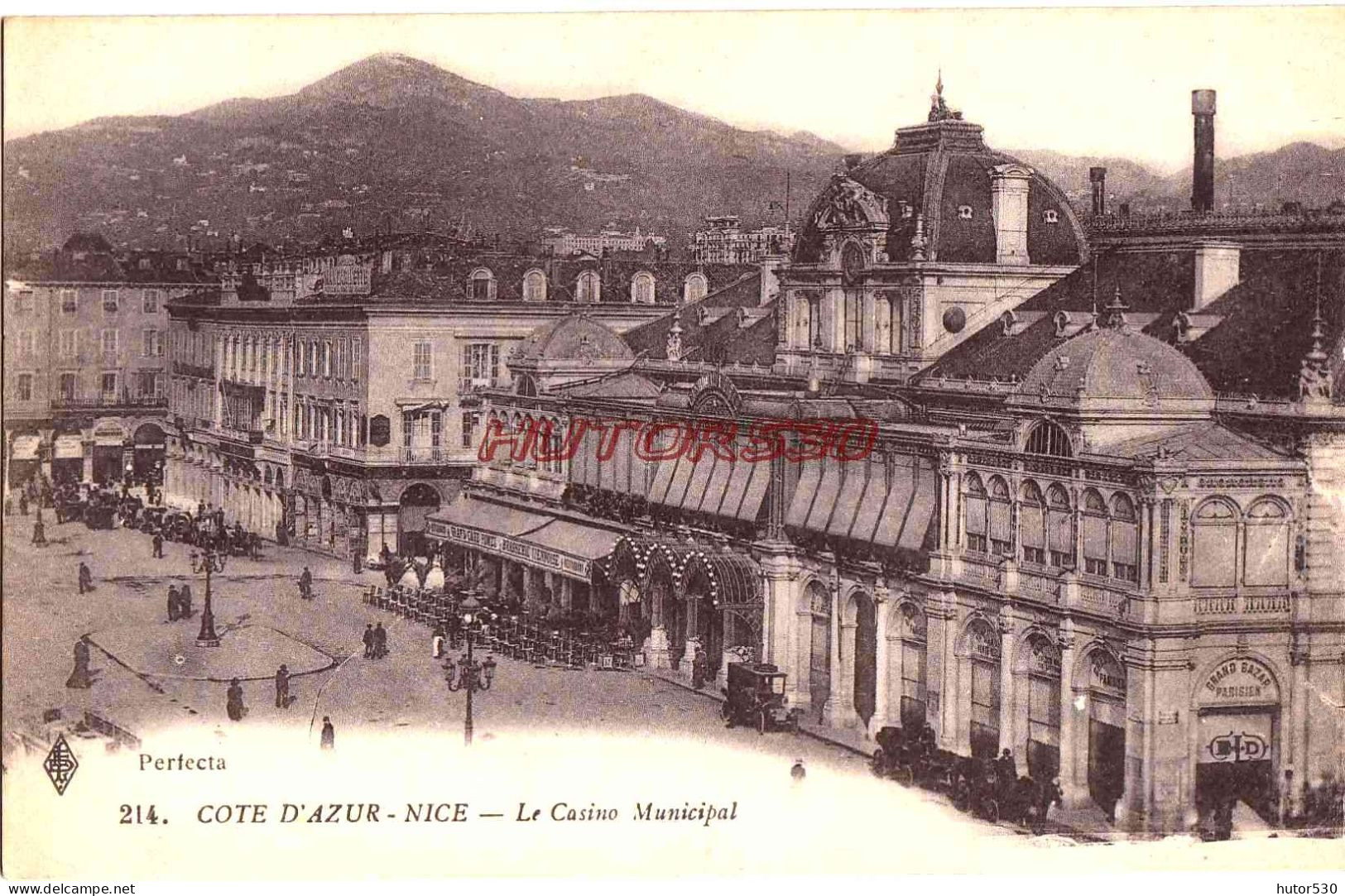 CPA NICE - LA CASINO MUNICIPAL - Monuments, édifices