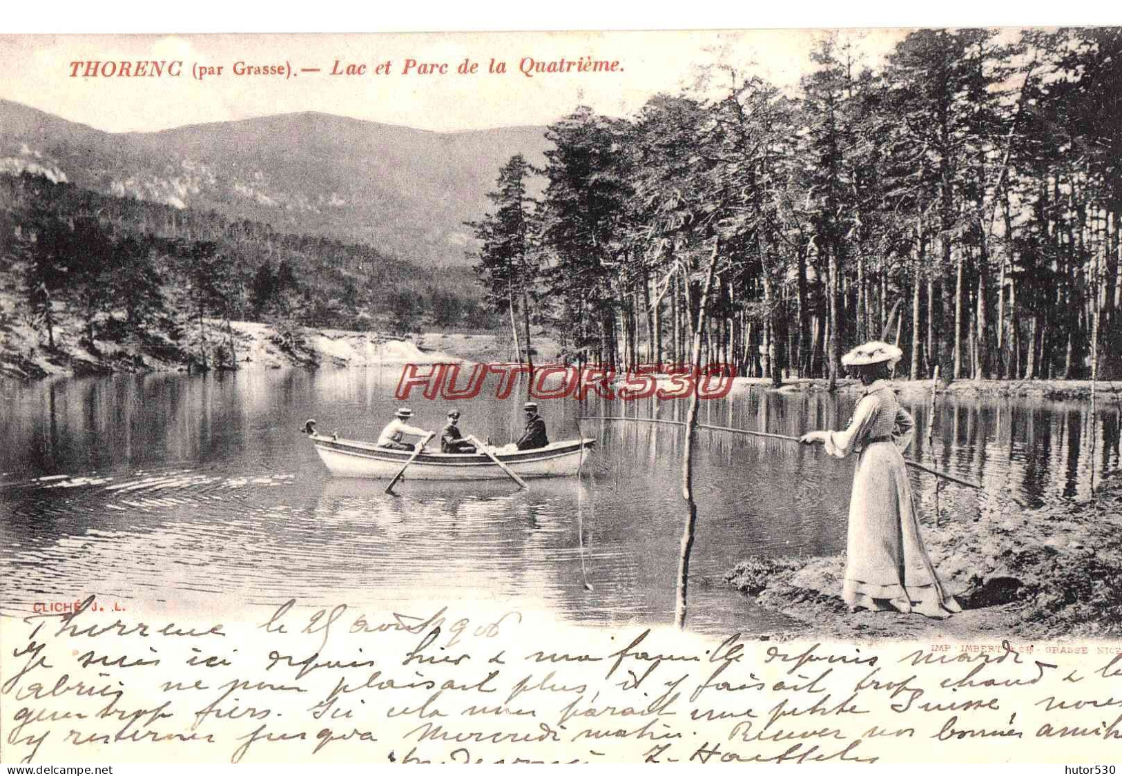 CPA THORENC - LAC ET PARC DE LA QUATRIEME - Other & Unclassified