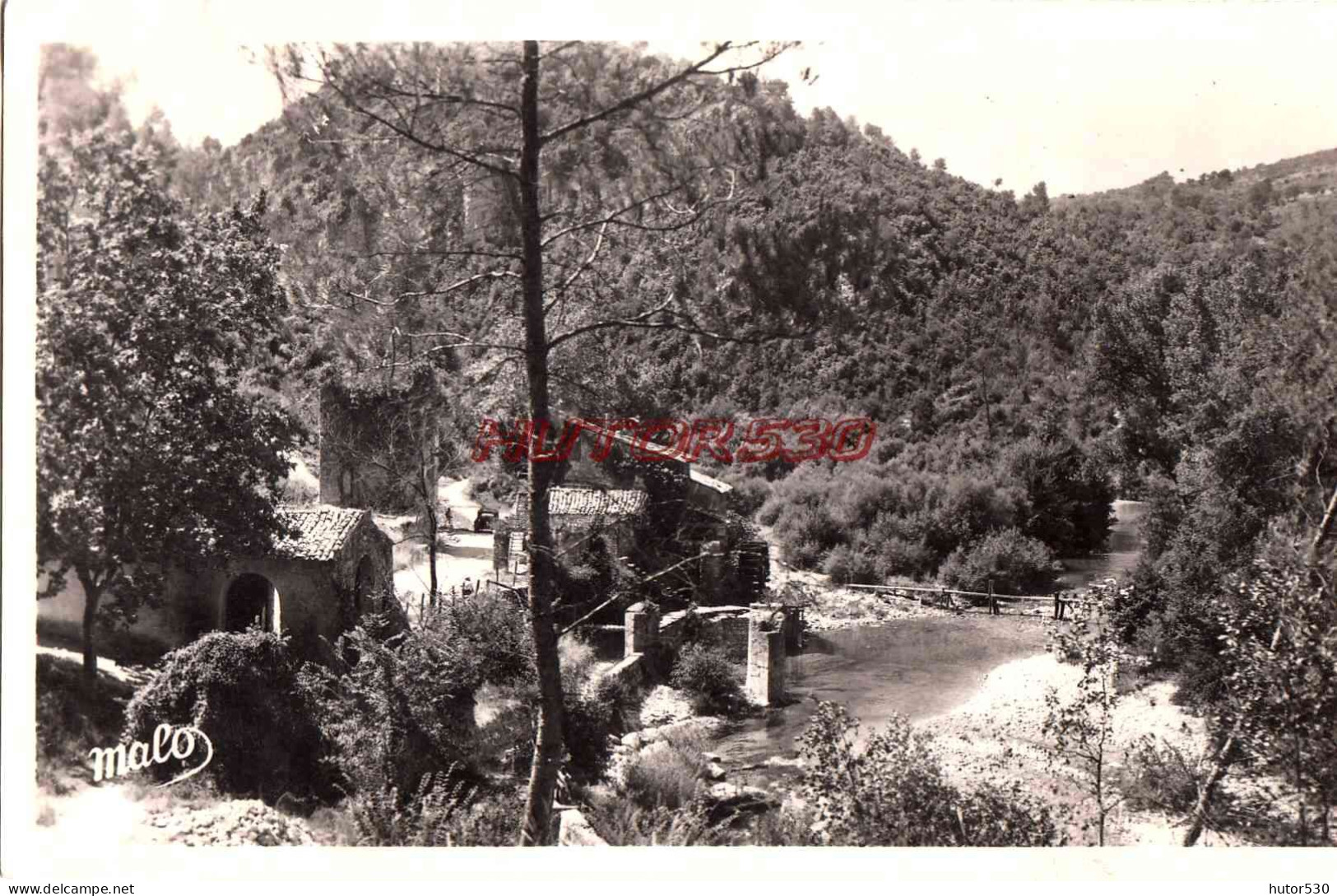 CPSM LA COLLE SUR LOUP - MOULIN DE LA BELLE MEUNIERE - Sonstige & Ohne Zuordnung