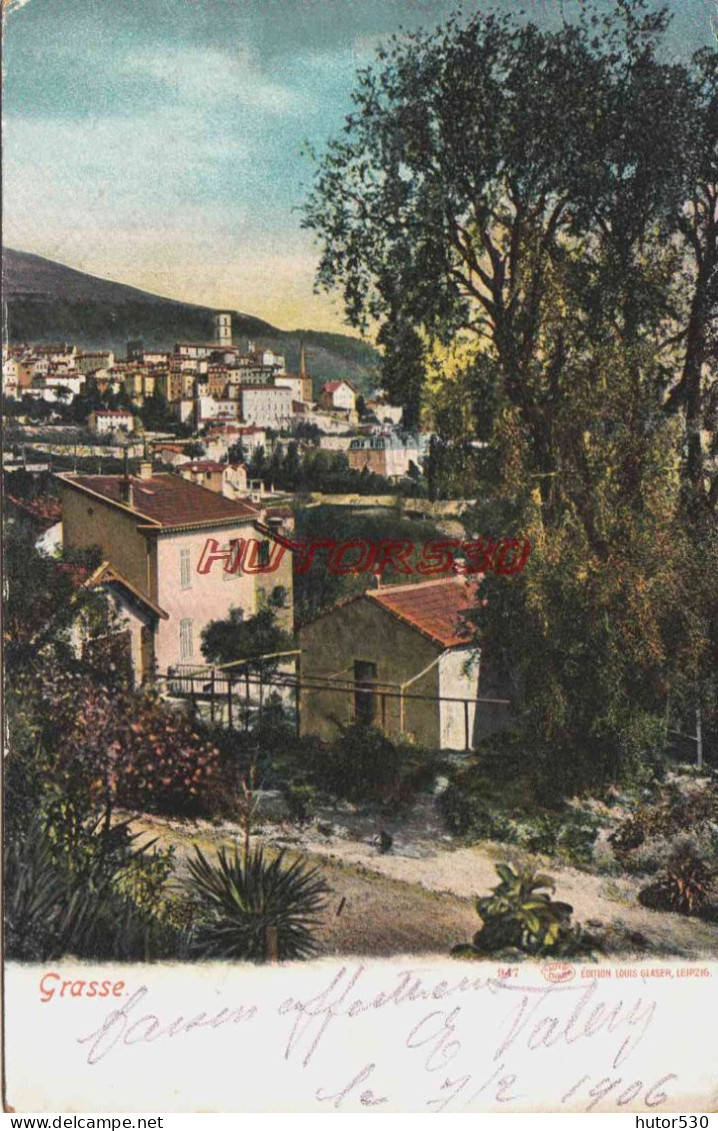 CPA GRASSE - ALPES MARITIMES - UN COIN DU VILLAGE - Grasse