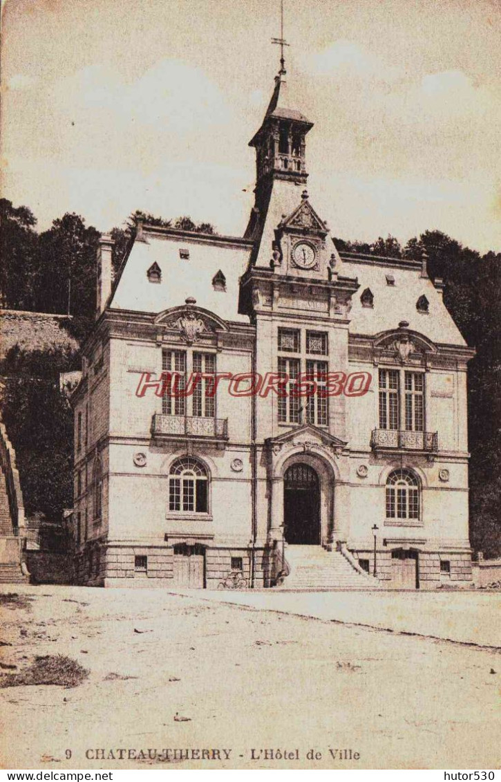 CPA CHATEAU THIERRY - L'HOTEL DE VILLE - Chateau Thierry