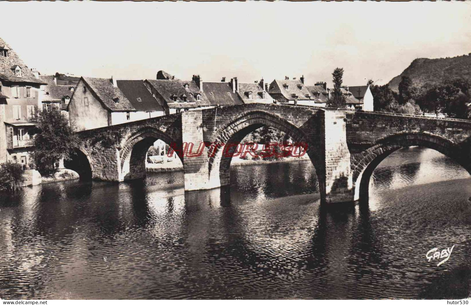 CPSM ESPALION - LE VIEUX PONT - Espalion