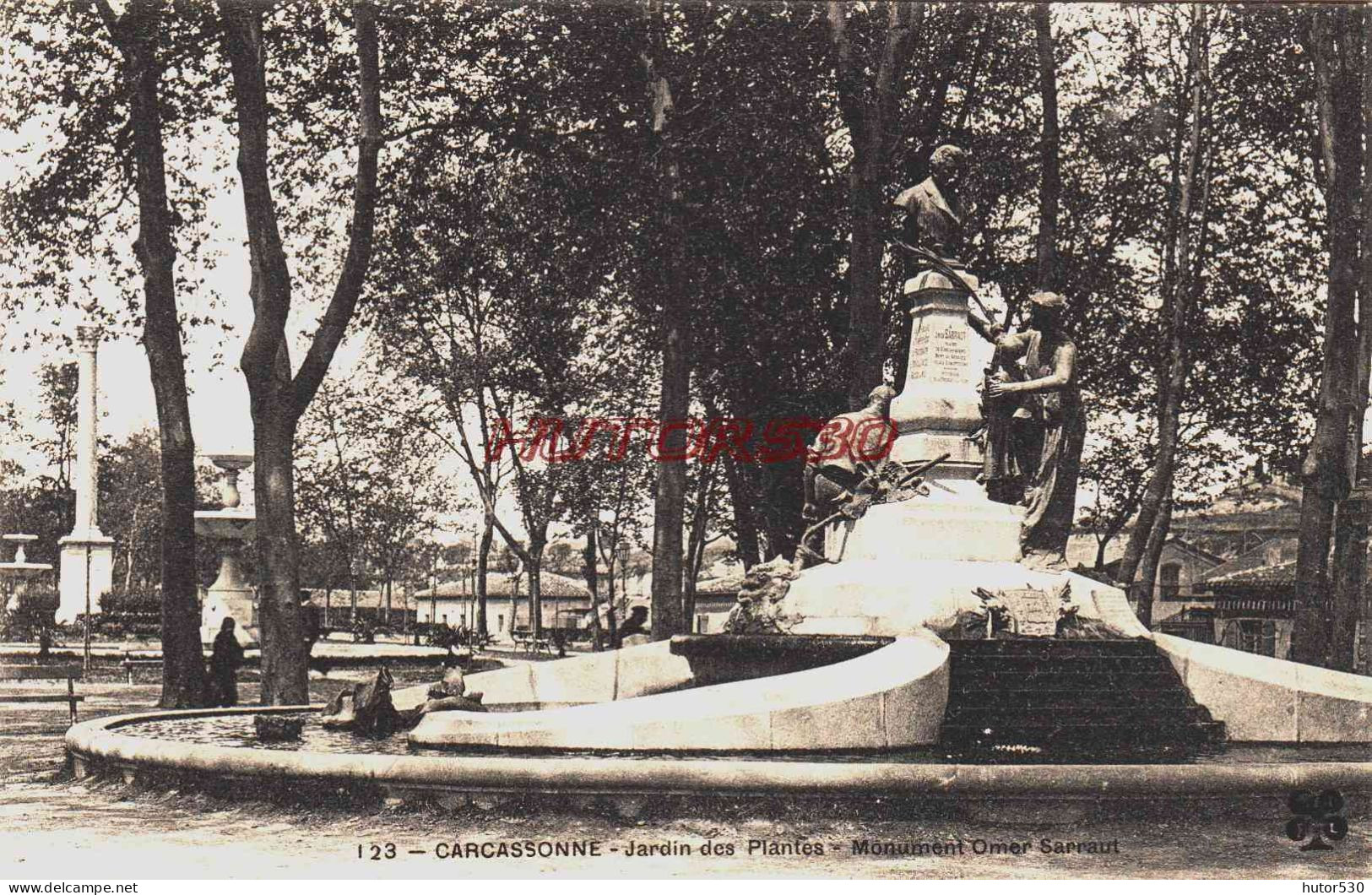 CPA CARCASSONNE - JARDIN DES PLANTES - Carcassonne