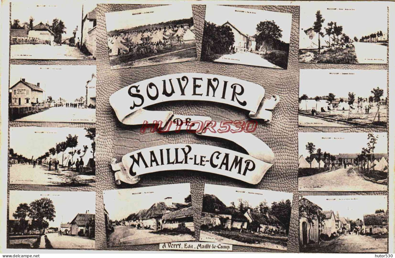 CPA MAILLY LE CAMP - MULTIVUES - Mailly-le-Camp