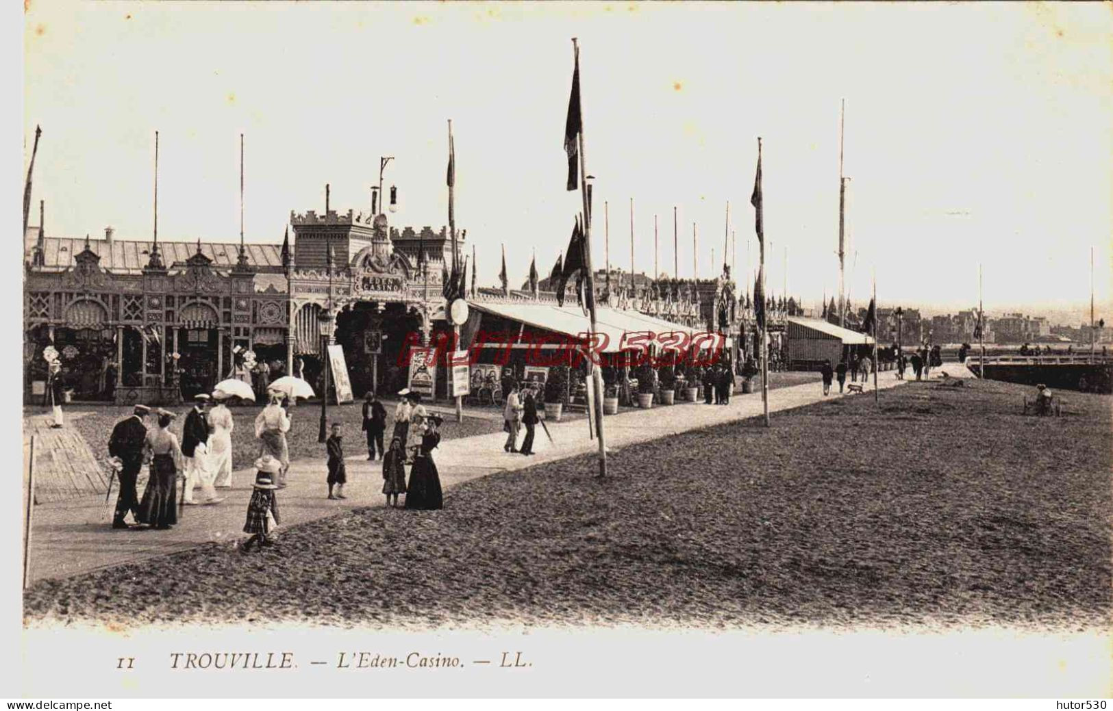 CPA TROUVILLE - CALVADOS - L'EDEN CASINO - Trouville