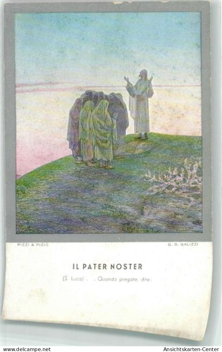 39178106 - Il Pater Noster  (S. Luca)  Sign. G.B. Galizzi - Andere & Zonder Classificatie