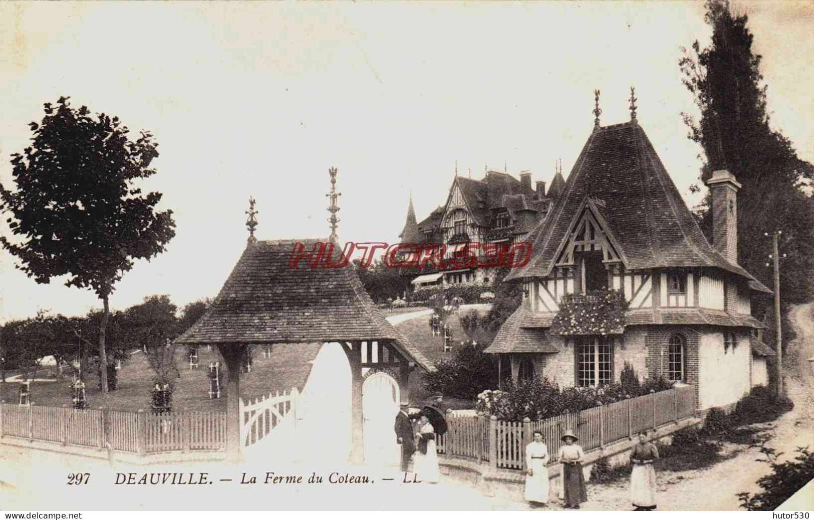 CPA DEAUVILLE - CALVADOS - LA FERME DU COTEAU - Deauville