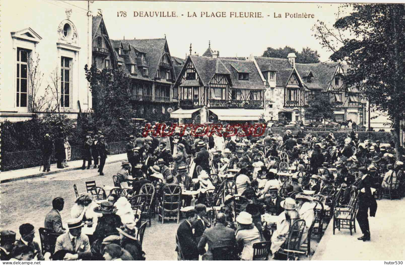 CPA DEAUVILLE - CALVADOS - LA POTINIERE - Deauville