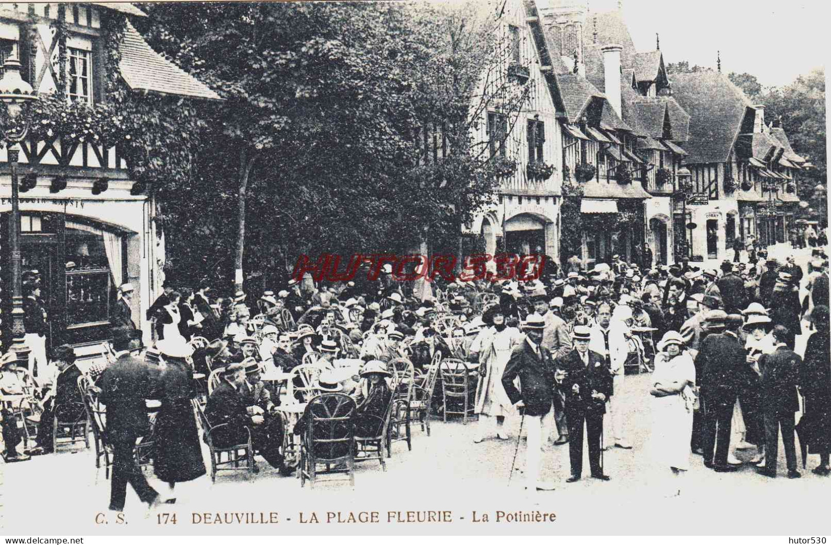 CPA DEAUVILLE - CALVADOS - LA POTINIERE - Deauville