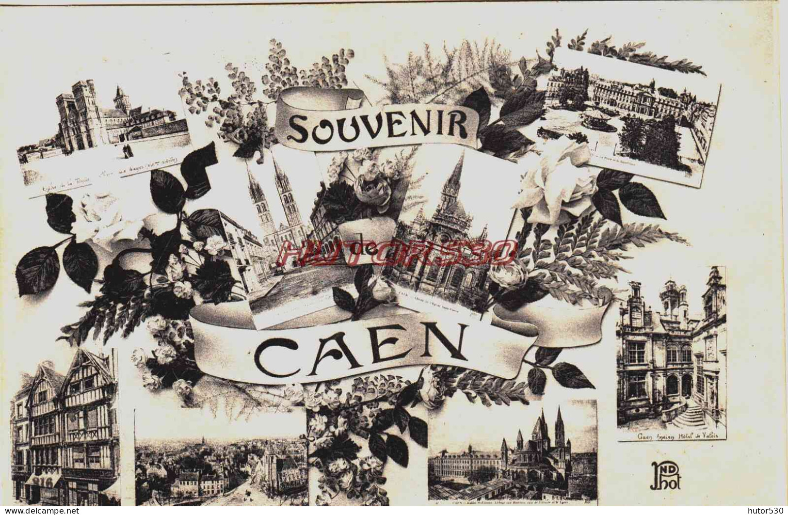 CPA CAEN - CALVADOS - SOUVENIR… - Caen