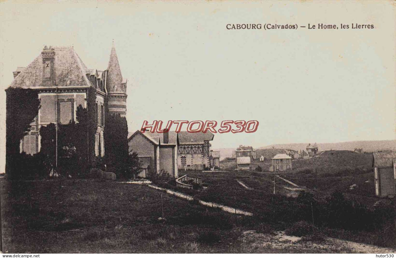 CPA CABOURG - CALVADOS - LE HOME - LES LIERRESN - Cabourg