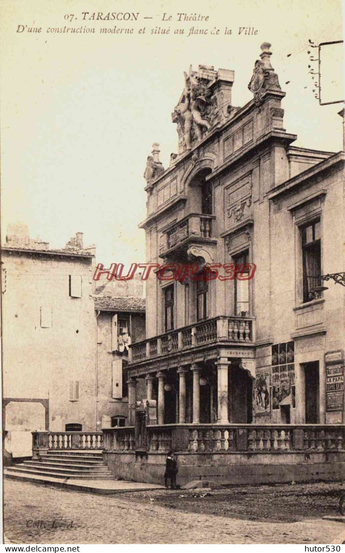 CPA TARASCON - BOUCHES DU RHONE - LE THEATRE - Tarascon