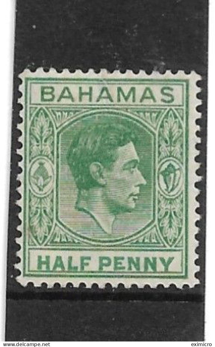 BAHAMAS 1938 ½d SG 149a ELONGATED 'e' VARIETY MOUNTED MINT Cat £200 - 1859-1963 Colonia Británica