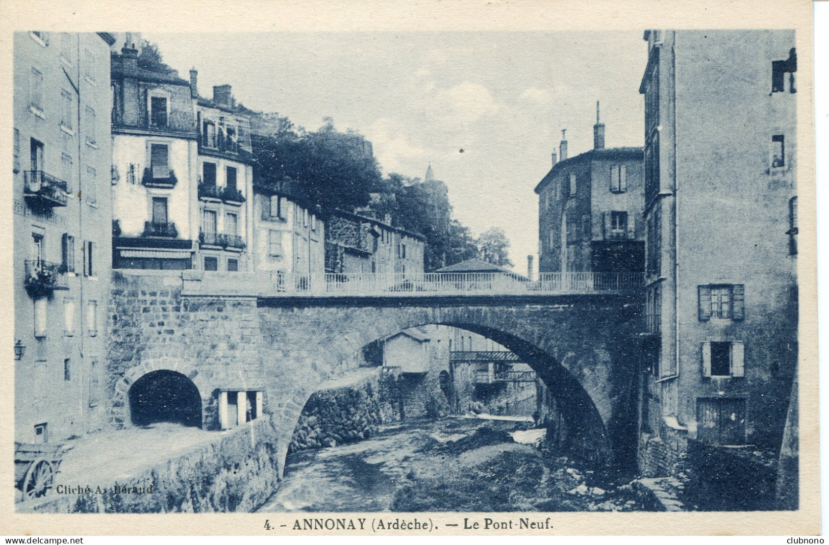 CPA - ANNONAY - LE PONT NEUF - Annonay