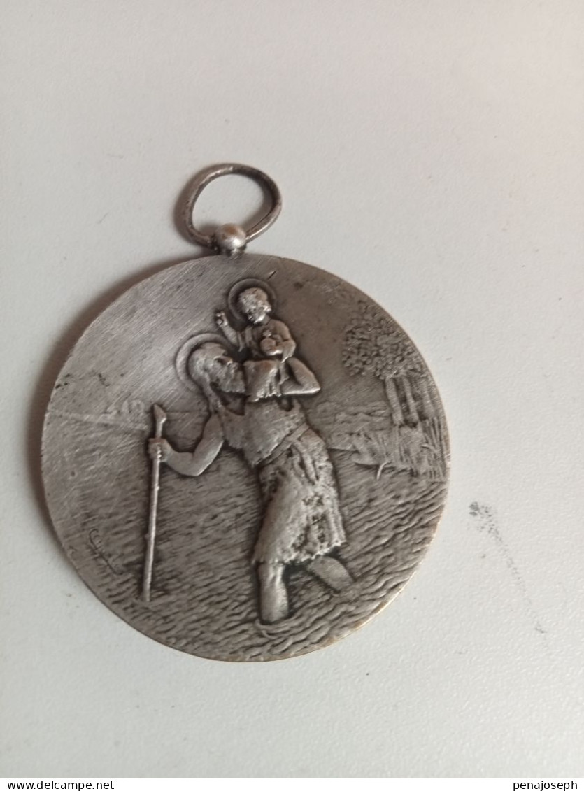 Medaille 19 Concours De L'union Vosgienne Vittel 1929 En Bronze Diamètre 46 Mm - Firma's