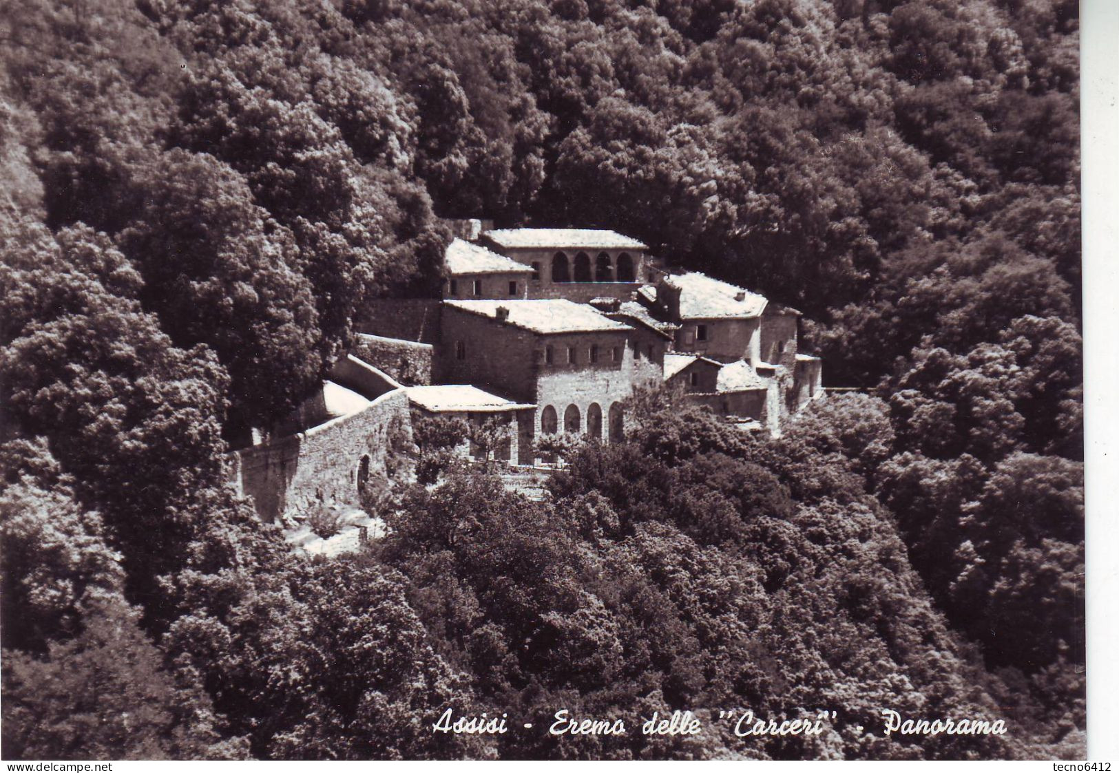 Assisi(perugia) - Eremo Delle Carceri - Panorama - Non Viaggiata - Perugia