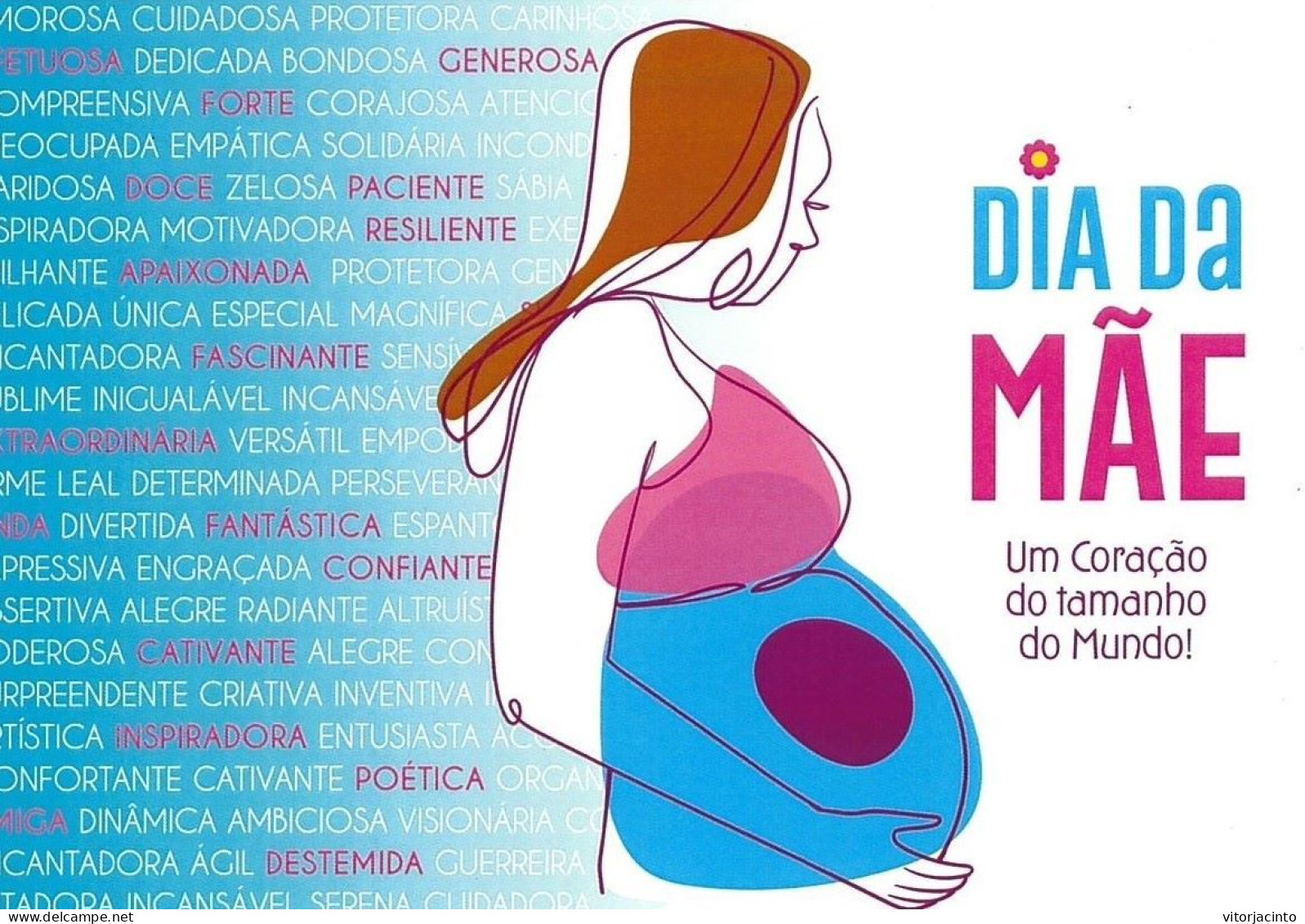 PORTUGAL - PAP N20g - Mother's Day - Date Of Issue: 2024-05-03 - Giorno Della Mamma