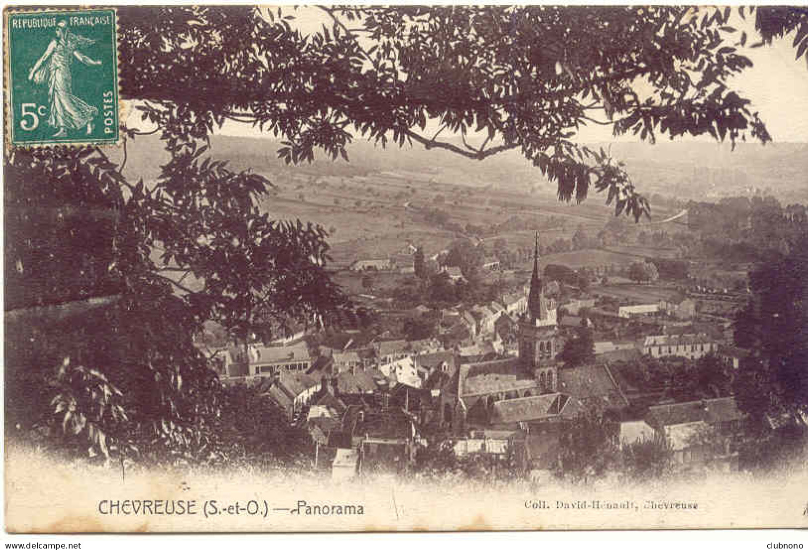 CPA - CHEVREUSE - PANORAMA - (MAGNIFIQUE, A VOIR) - Chevreuse