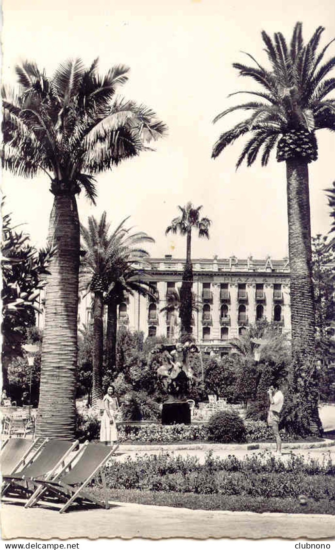 CPSM  - NICE - LES JARDINS ALBERT 1er (1954) - Parques, Jardines