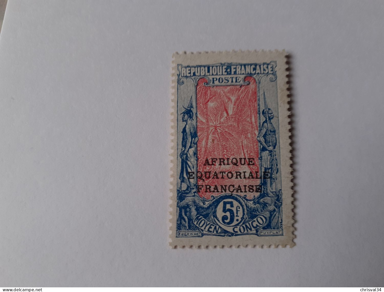 TIMBRE  CONGO    N  88     COTE  11,00  EUROS    NEUF  SANS  CHARNIERE - Unused Stamps