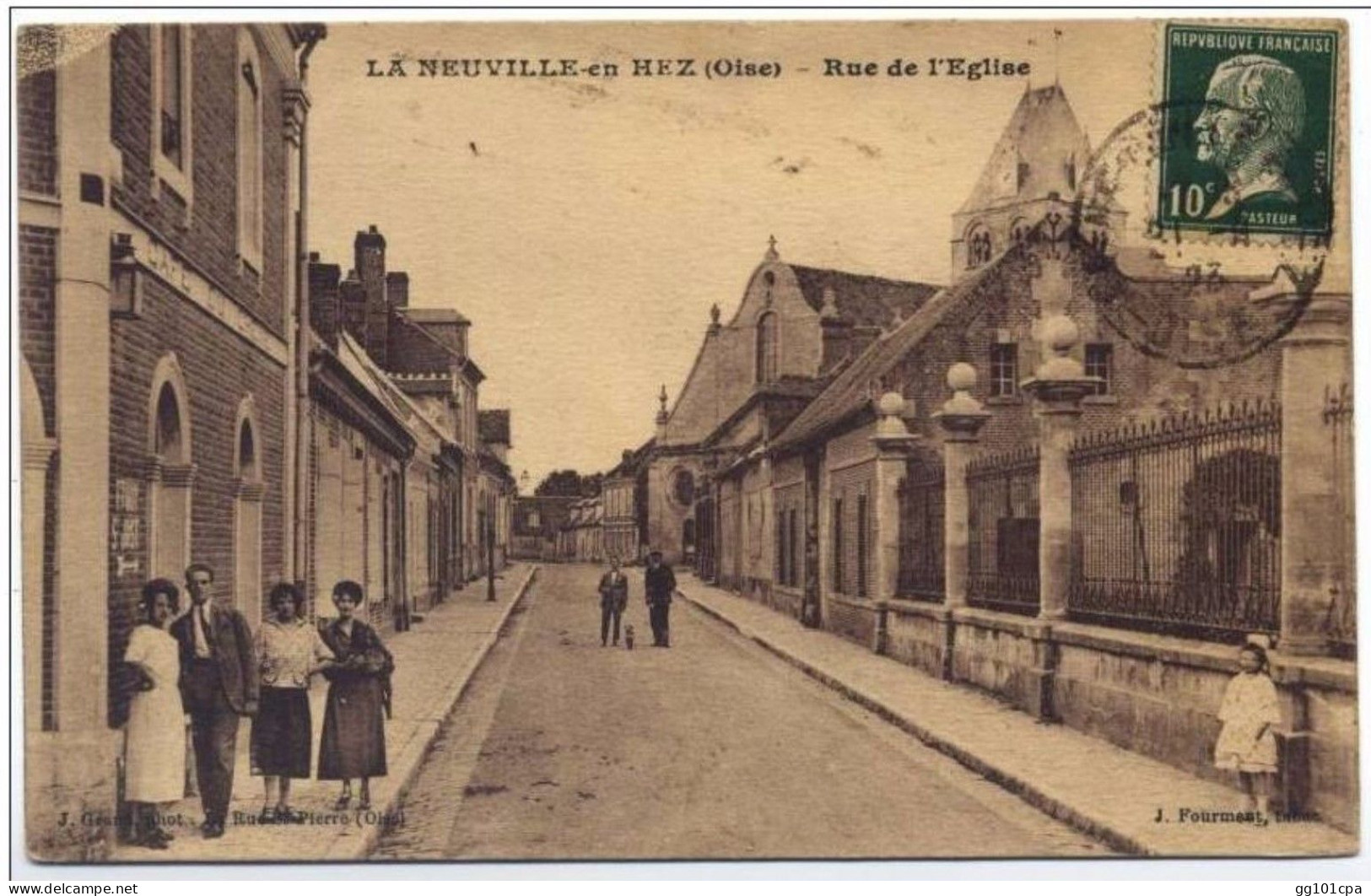 60 La Neuville En Hez - Rue De L'église (belle Animation) - Paiement Par MANGOPAY Uniquement - Sonstige & Ohne Zuordnung