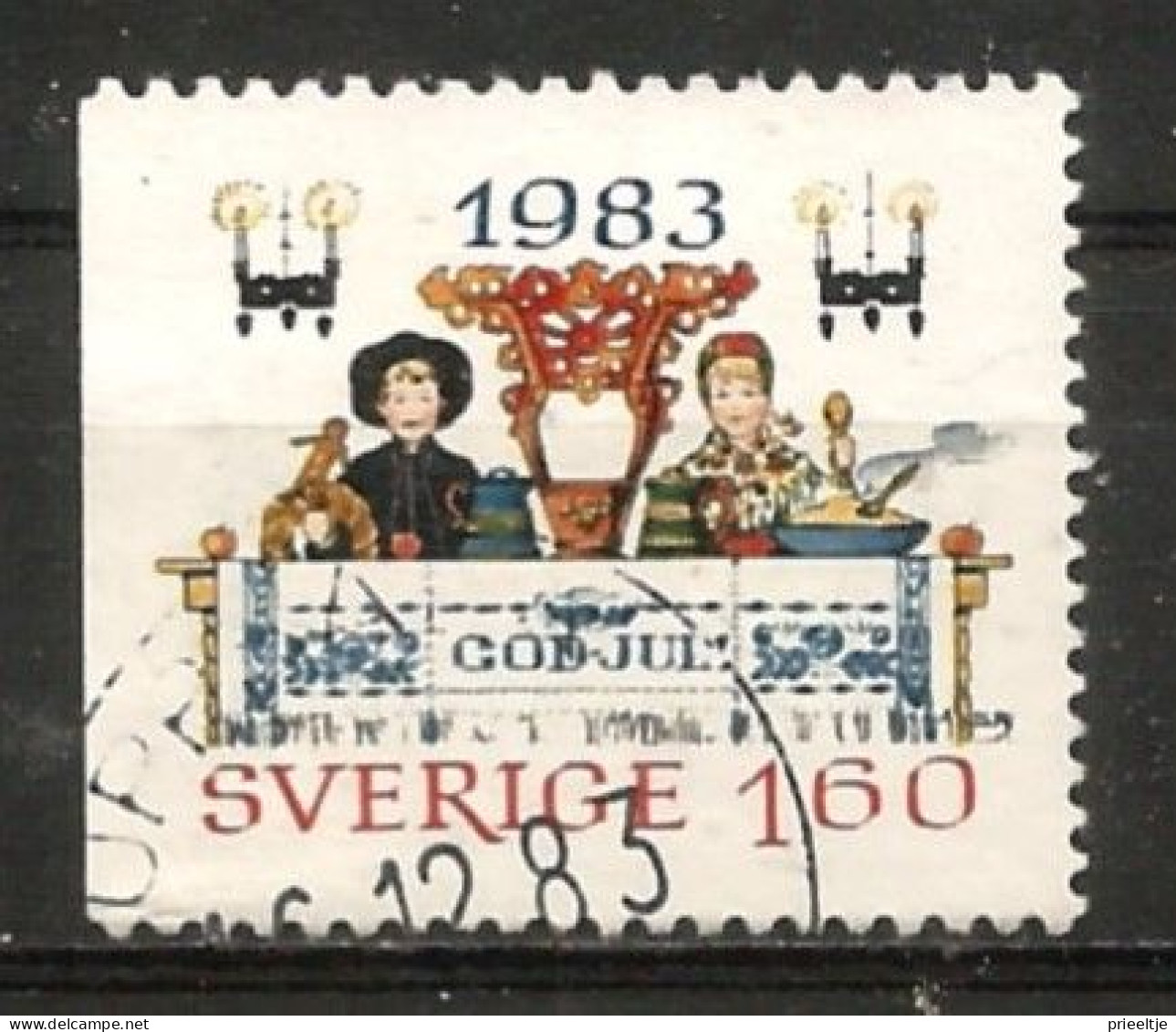 Sweden 1983 Christmas Greetings  Y.T. 1242 (0) - Usados