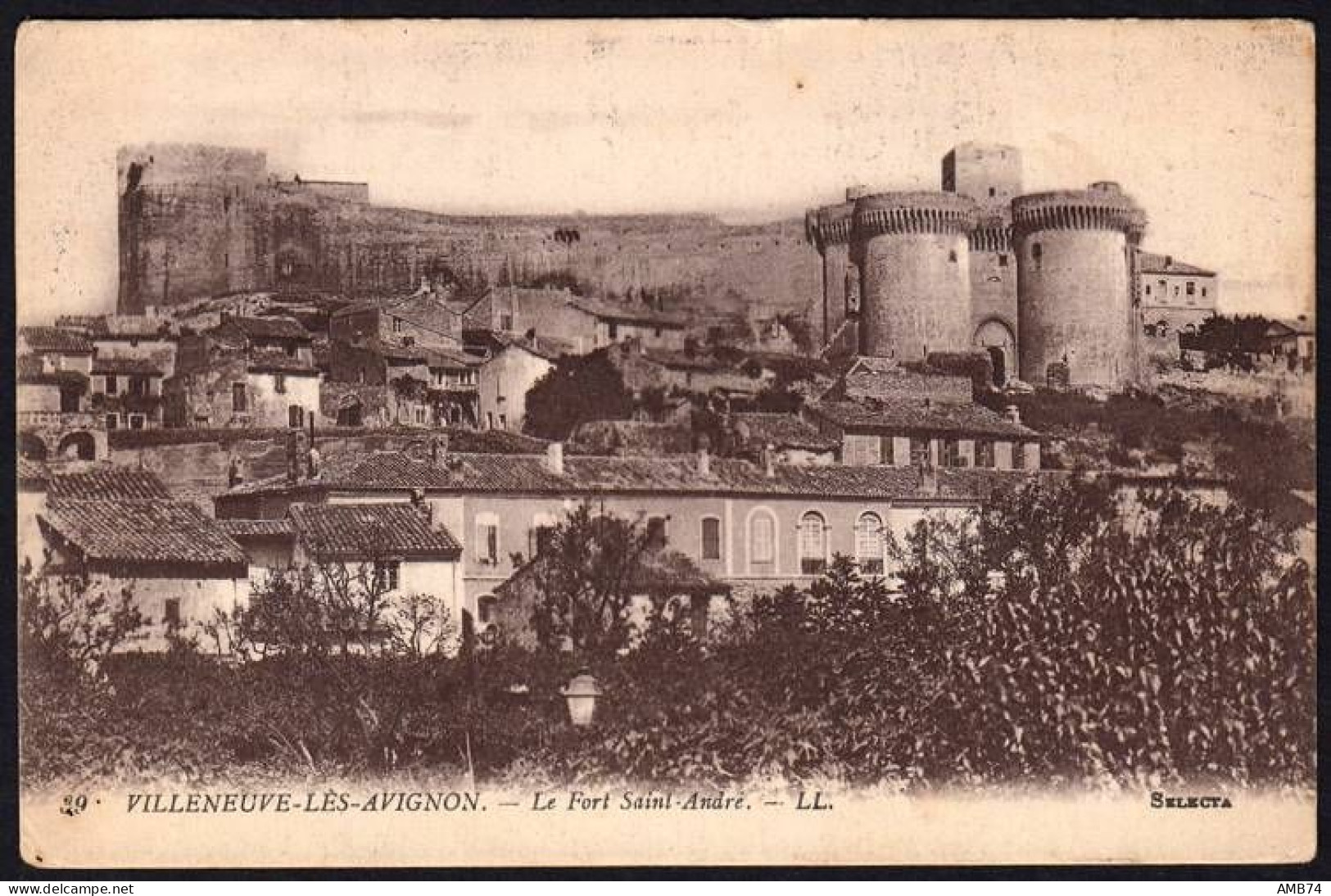 30-0018 - Carte Postale GARD (30) - VILLENEUVE LES AVIGNON - Lot De 2 CP - Villeneuve-lès-Avignon