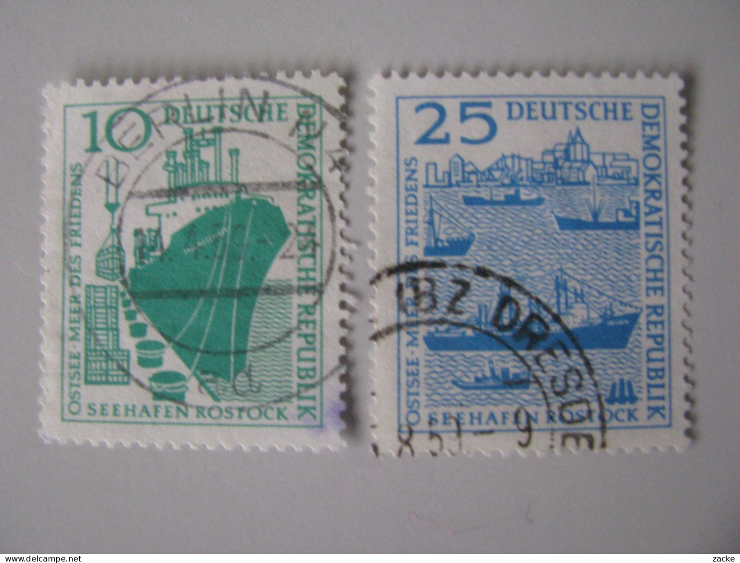 DDR  663 - 664  O - Used Stamps