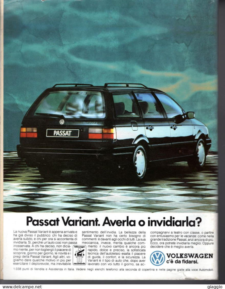 °°° RIVISTA EPOCA N° 1982 DEL 2 OTTOBRE 1988 °°° - Andere & Zonder Classificatie