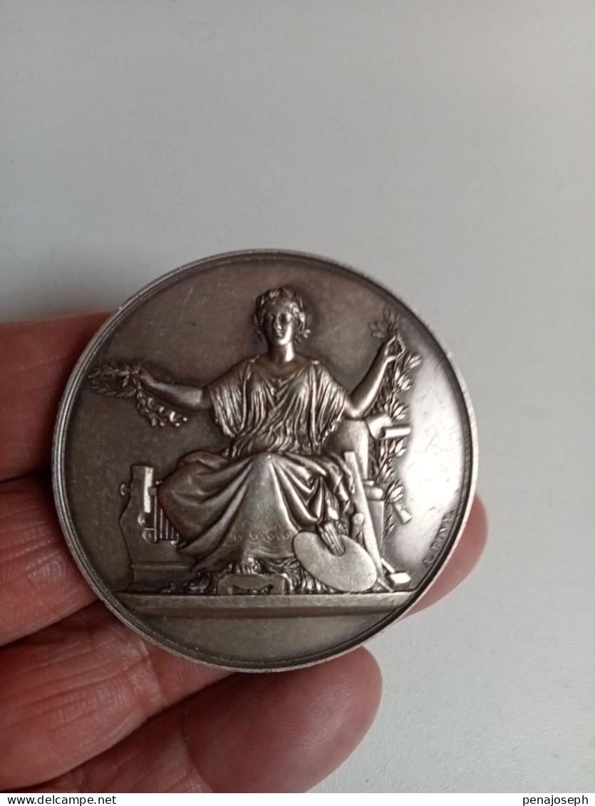 Medaille Uaicf Leopold Goirand 1959 Diamètre 5 Cm - Professionali / Di Società