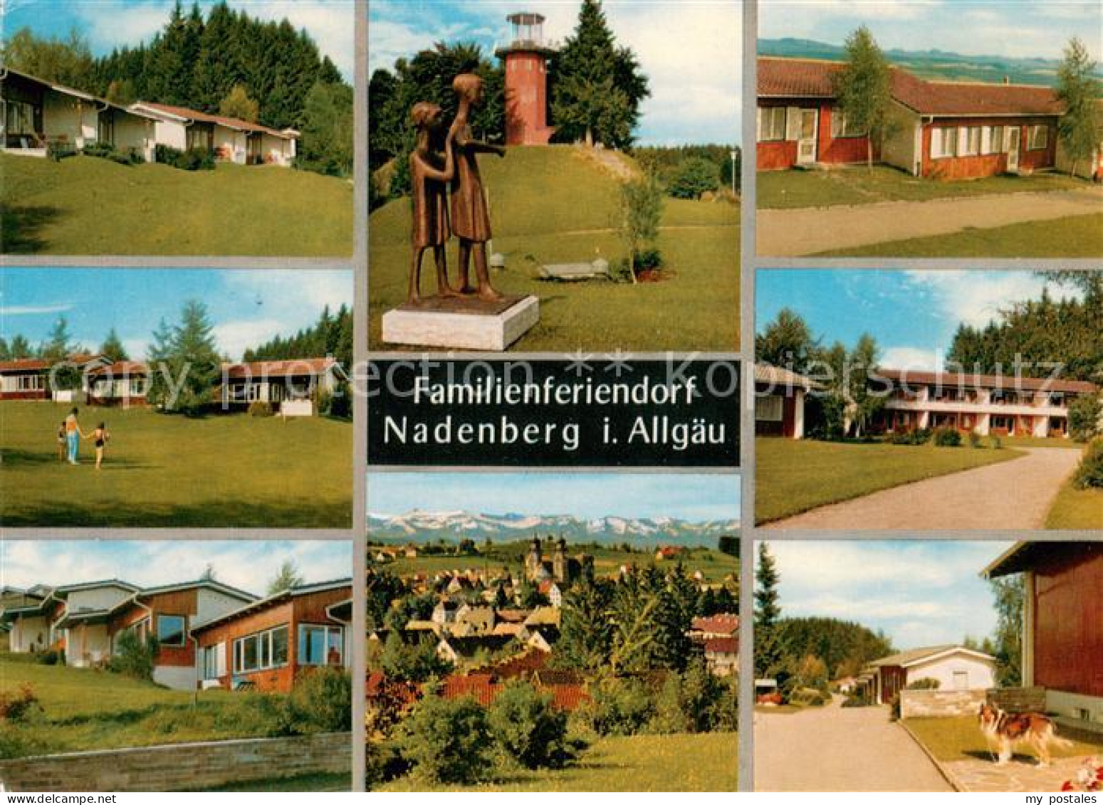73672140 Lindenberg Allgaeu Familienferiendorf Nadenberg Bungalows Teilansichten - Lindenberg I. Allg.