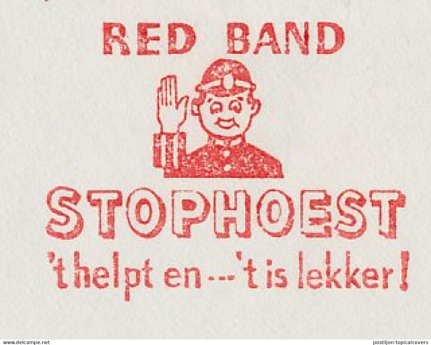 Meter Cover Netherlands 1964 Candy - Stophoest - Stop Coughing - Roosendaal - Ernährung