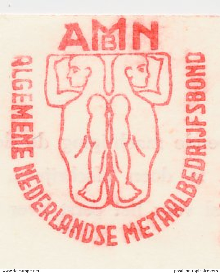 Meter Card Netherlands 1965 Egyptian ( Looking ) Art - Statue - Aegyptologie