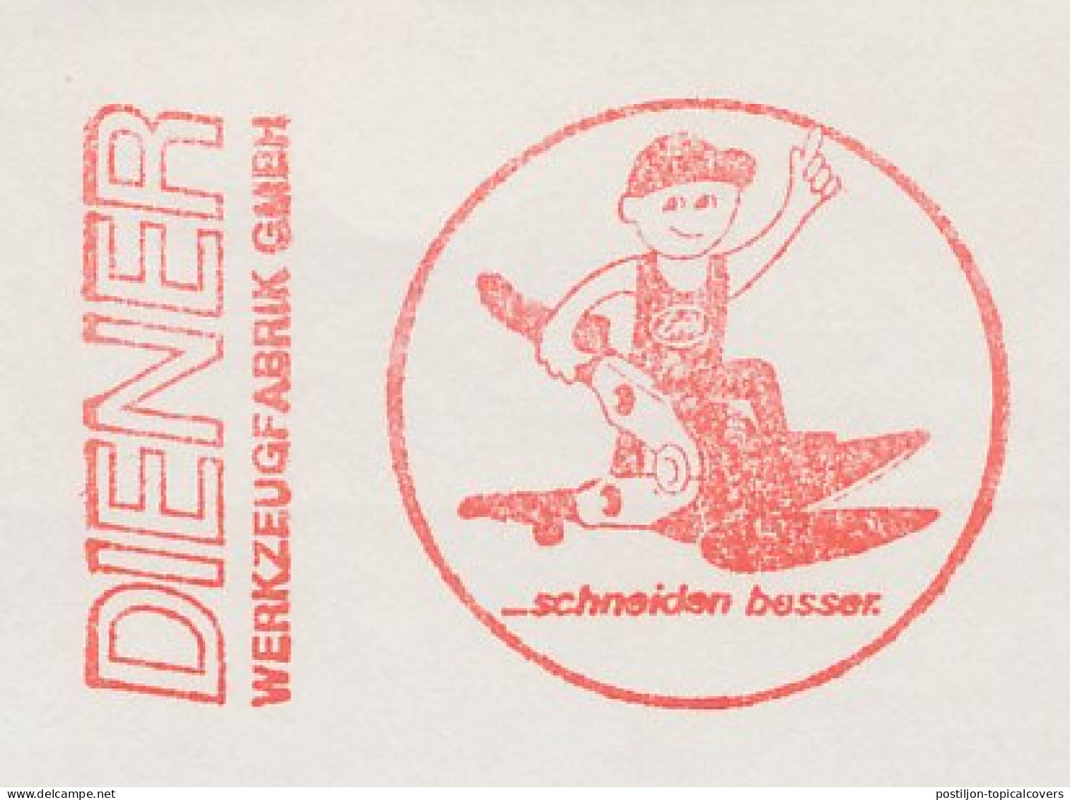 Meter Cut Germany 1985 Secateurs - Prunner - Autres & Non Classés