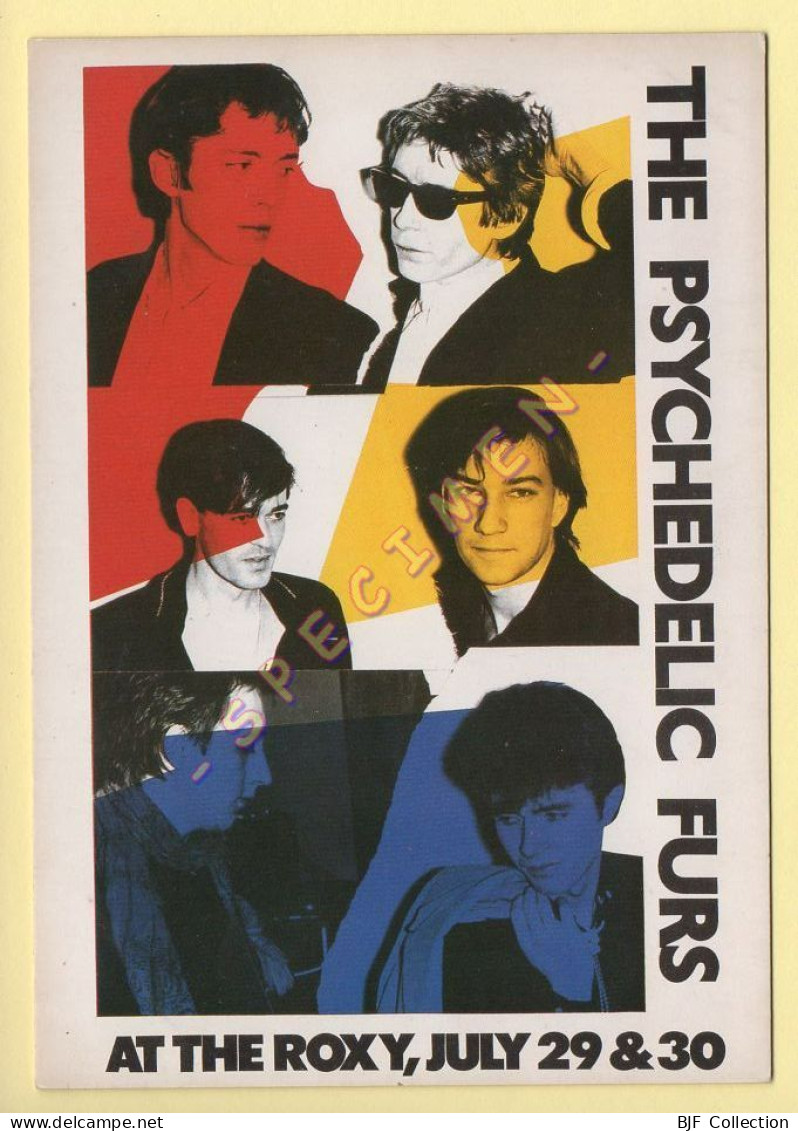 THE PSYCHEDELIC FURS – AT THE ROXY, JULY 29/30 (voir Scan Recto/verso) - Sänger Und Musikanten