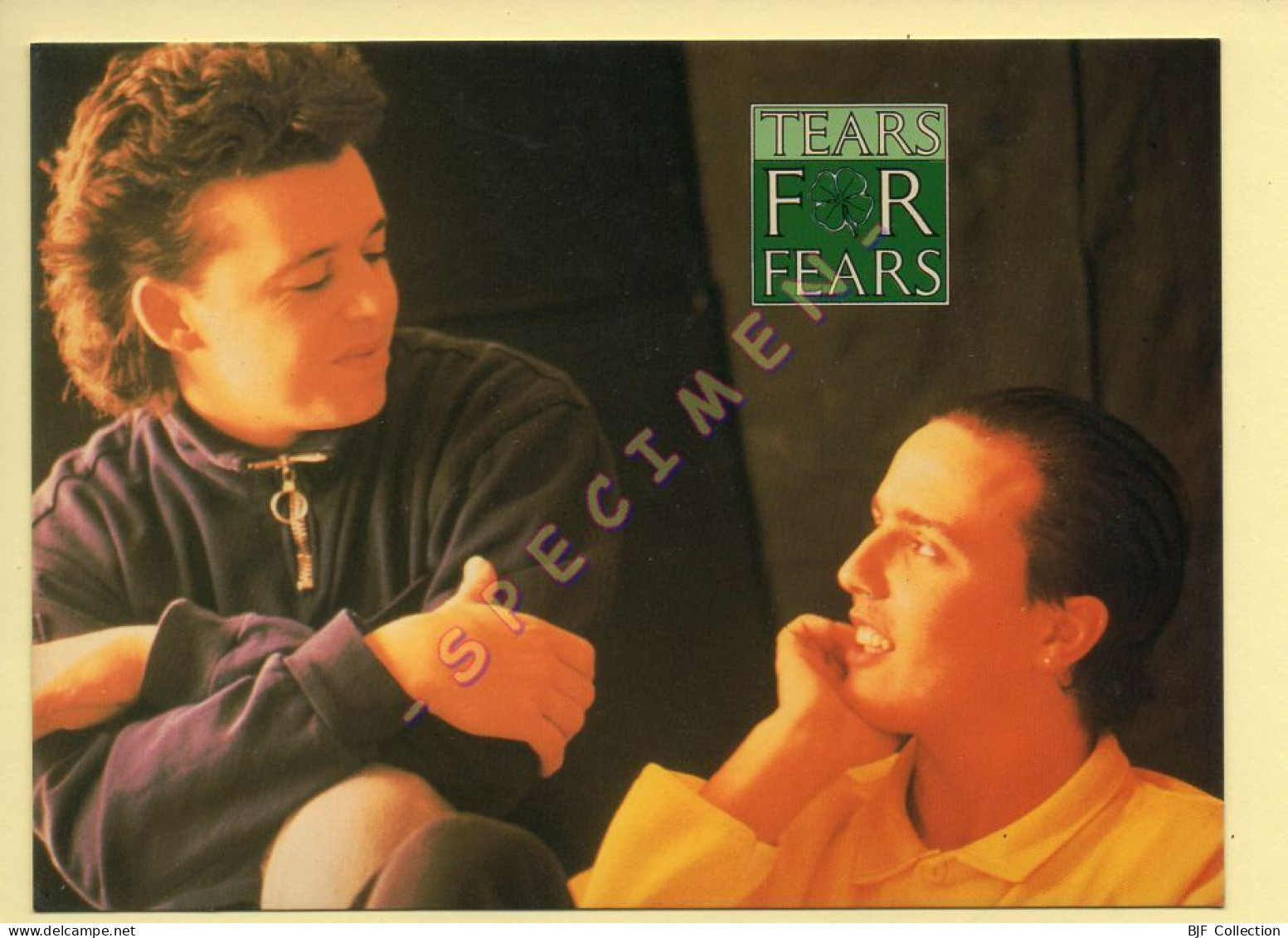 TEARS FOR FEARS (voir Scan Recto/verso) - Sänger Und Musikanten