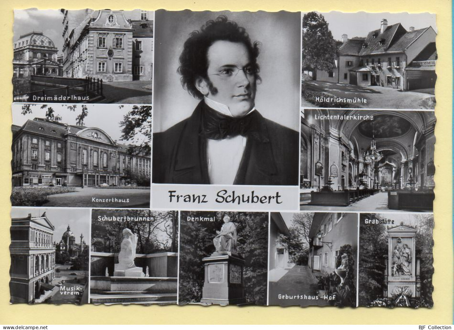 Franz SCHUBERT / Multivues / CPSM (voir Scan Recto/verso) - Zangers En Musicus