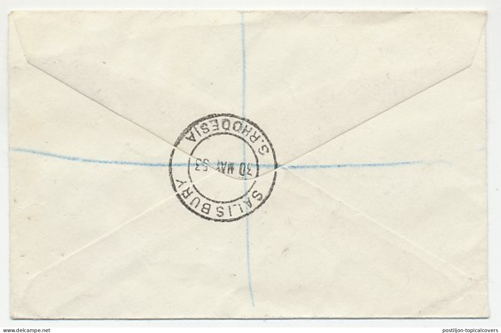 Registered Cover / Label Southern Rhodesia  - Unclassified