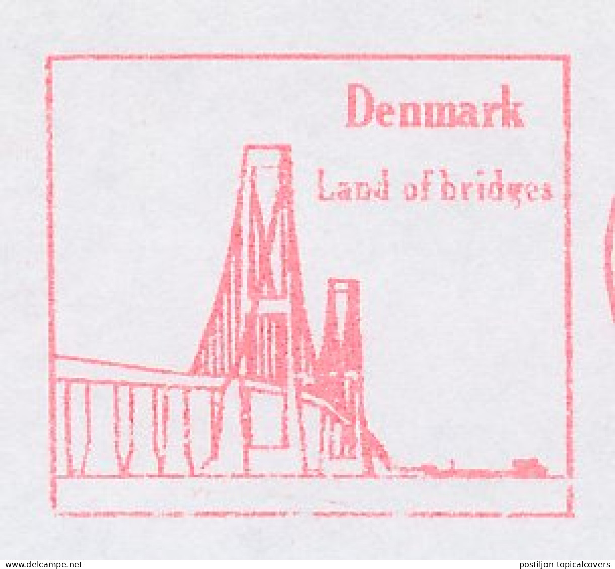 Meter Cover Netherlands 2004 Bridge - Denmark Land Of Bridges - Ponti