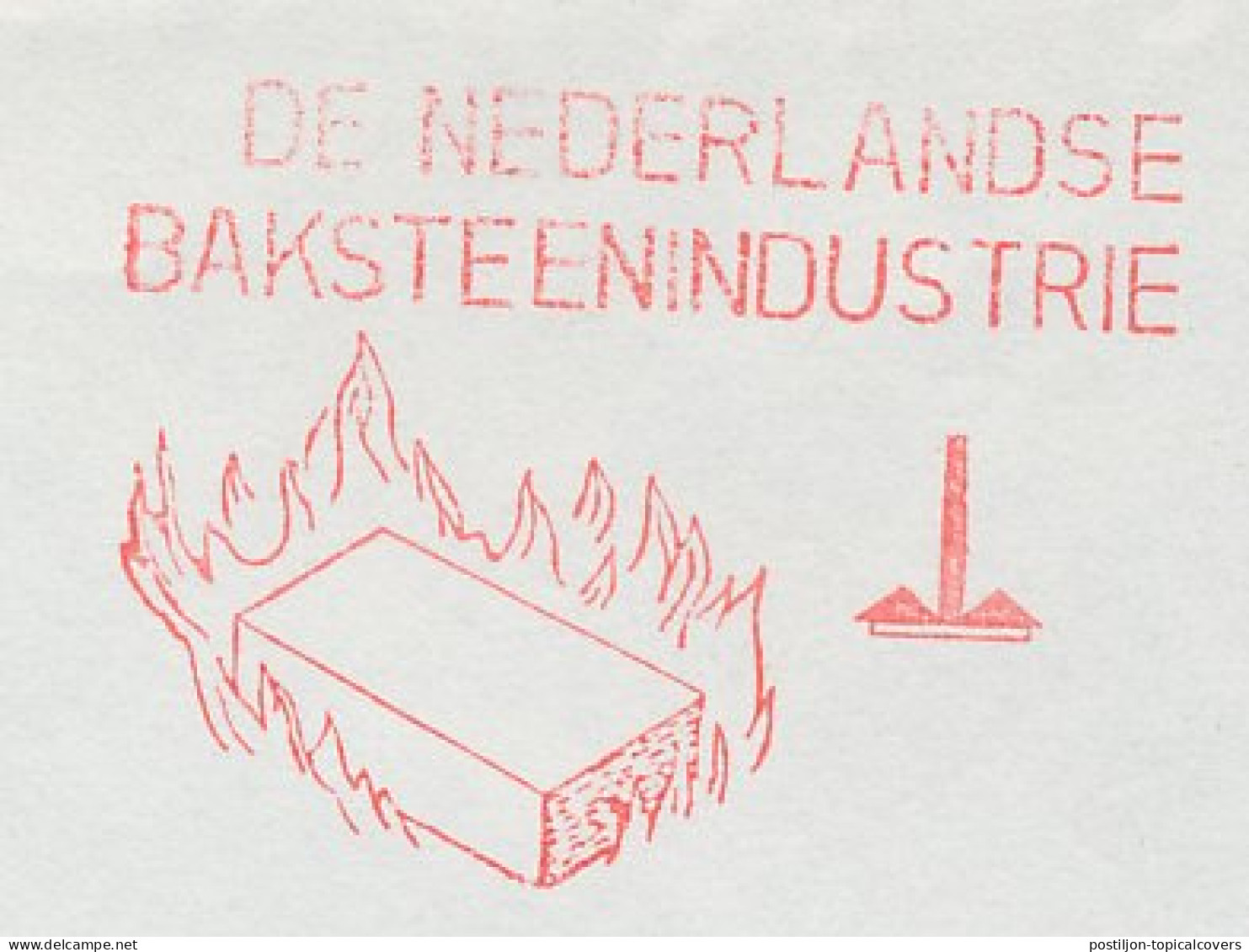 Meter Cover Netherlands 1970 Brick - Andere & Zonder Classificatie