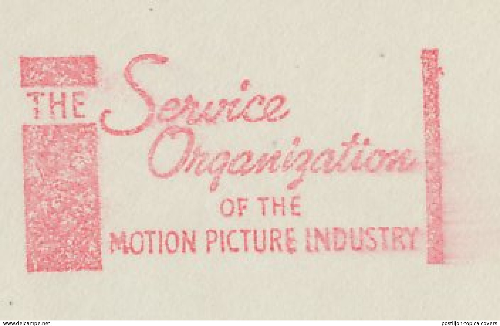 Meter Cut USA 1939 Motion Picture Industry - Service Organisation - Kino