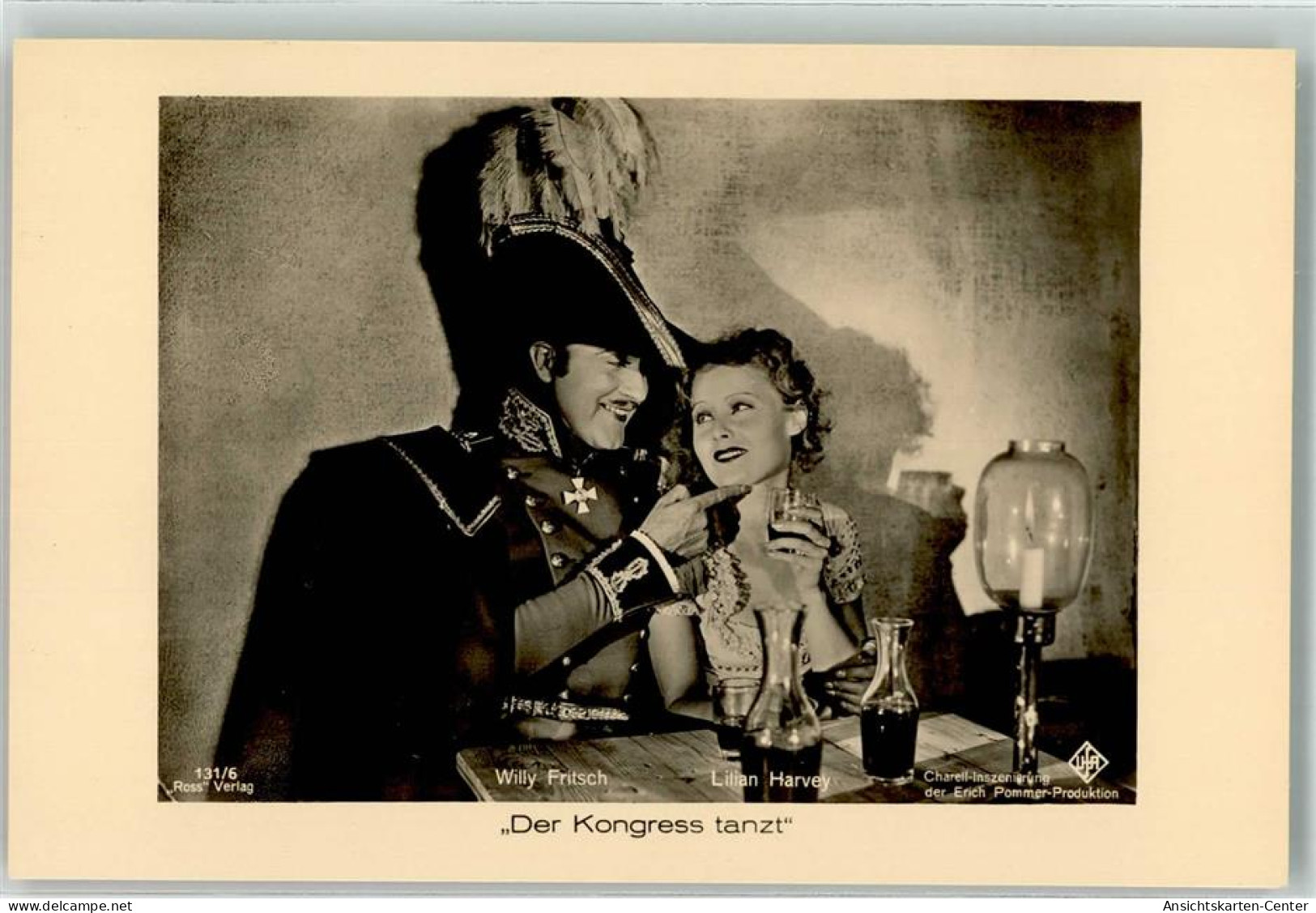 39613106 - 131/6 Willy Fritsch Und Lilian Hrarvey Im Film Der Kongress Tanzt - Otros & Sin Clasificación